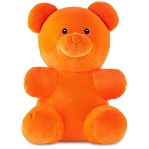 Valentine’s Day 16" Bright Orange Gummy Bear Soft Plush Toy